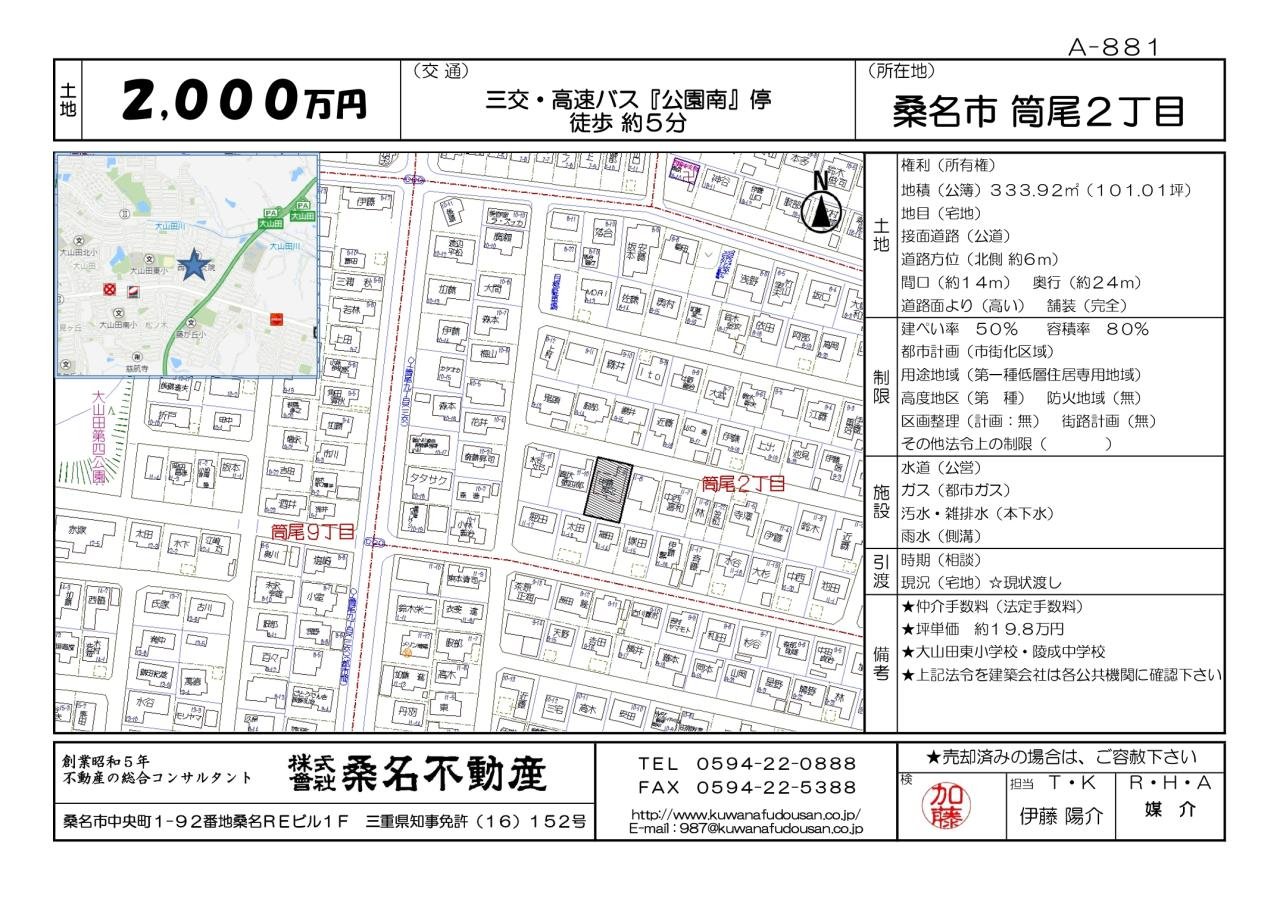 筒尾2丁目